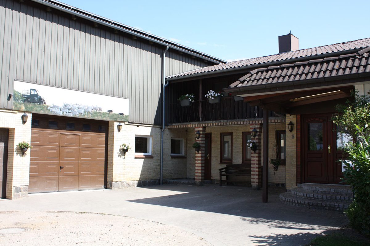 Hofgebäude der Familie Werbke
